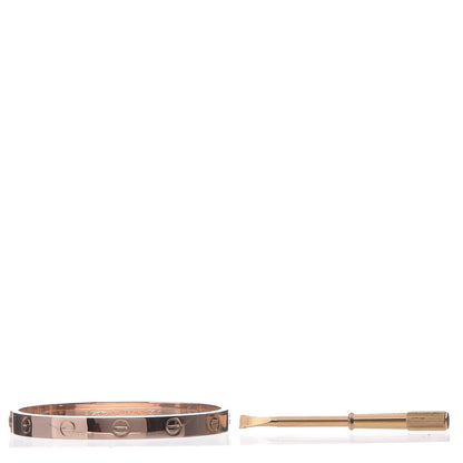 Cartier 18K Pink Gold LOVE Bracelet 16 4 of 5