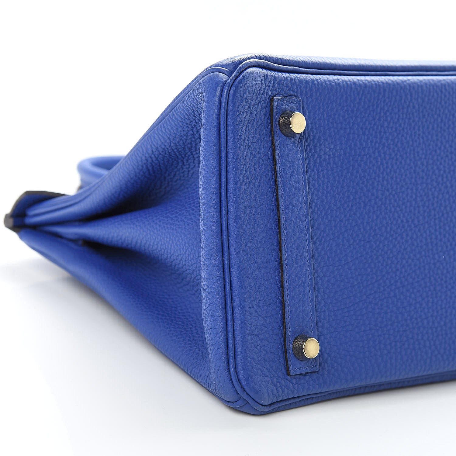 Hermes Togo Birkin 30 Bleu Electrique 10 of 13