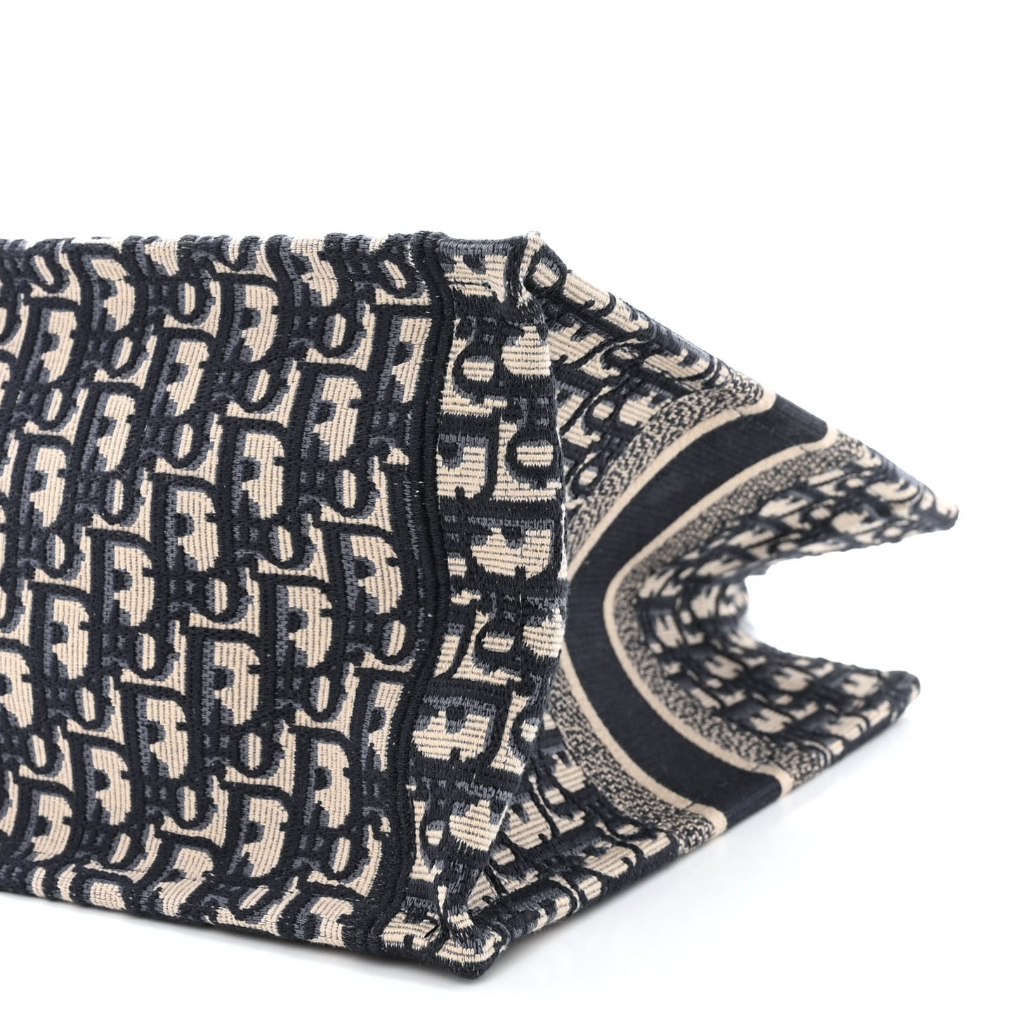 Oblique Medium Book Tote Blue Multicolor