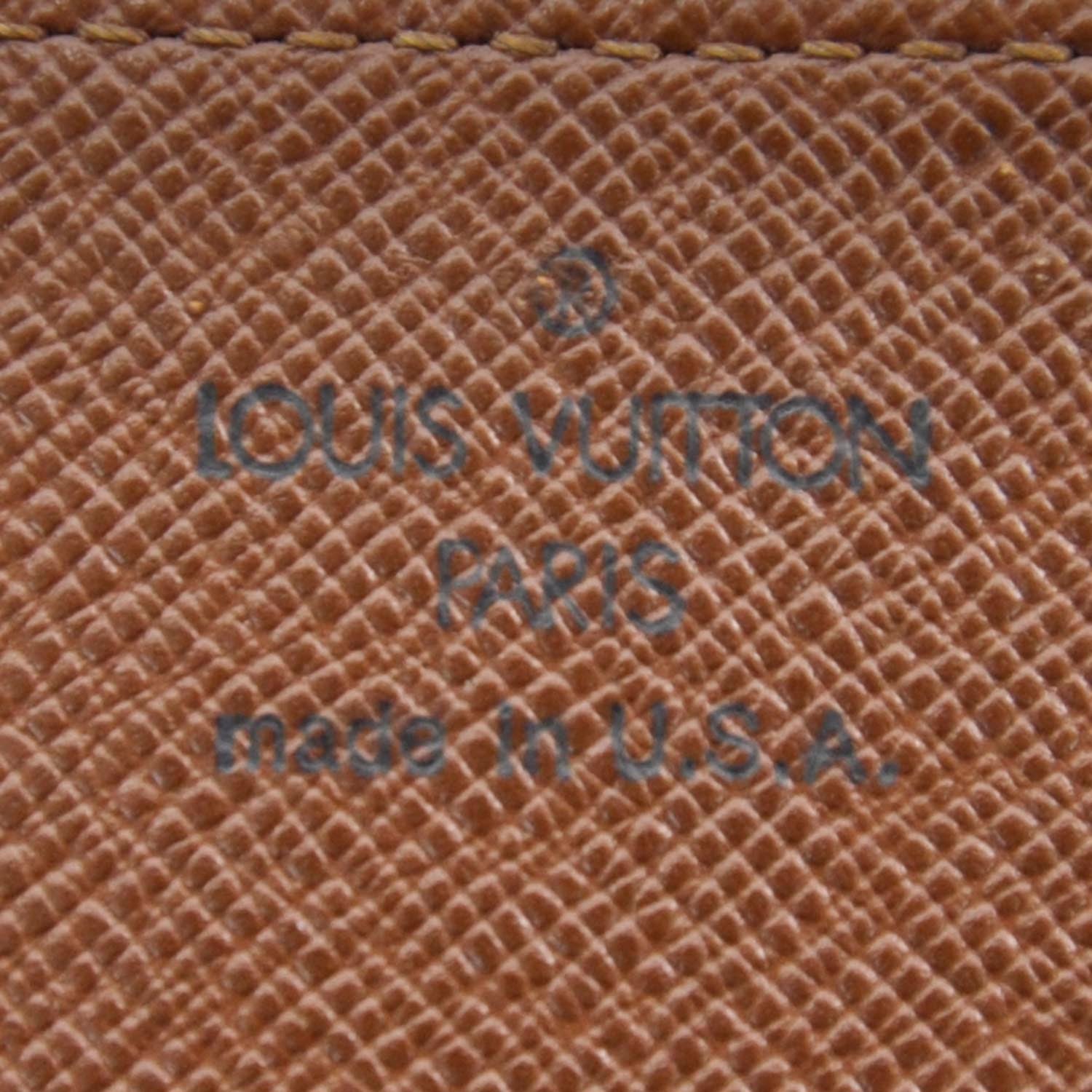 Louis Vuitton Monogram Simple Checkbook Holder Wallet 6 of 7