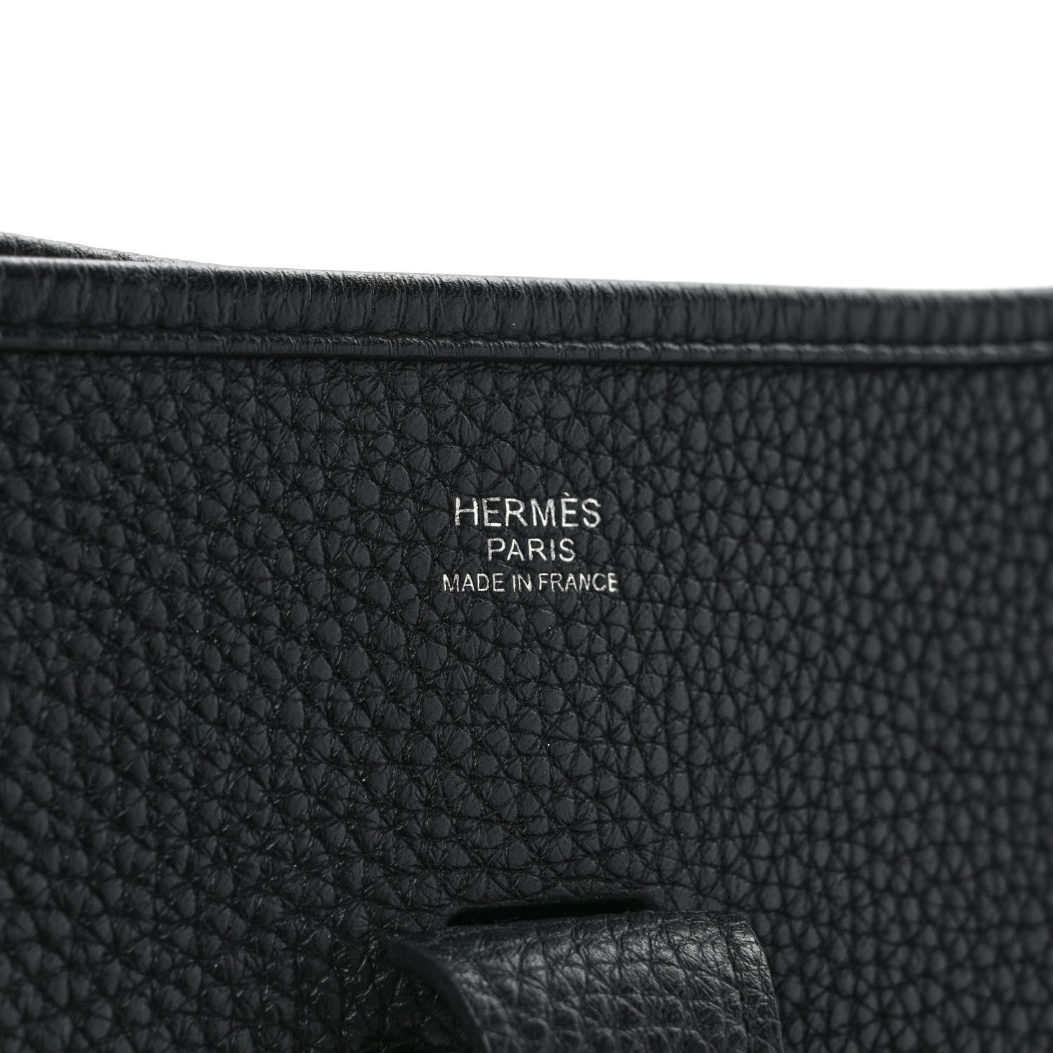 Hermes Taurillon Clemence Evelyne III GM Black 5 of 8