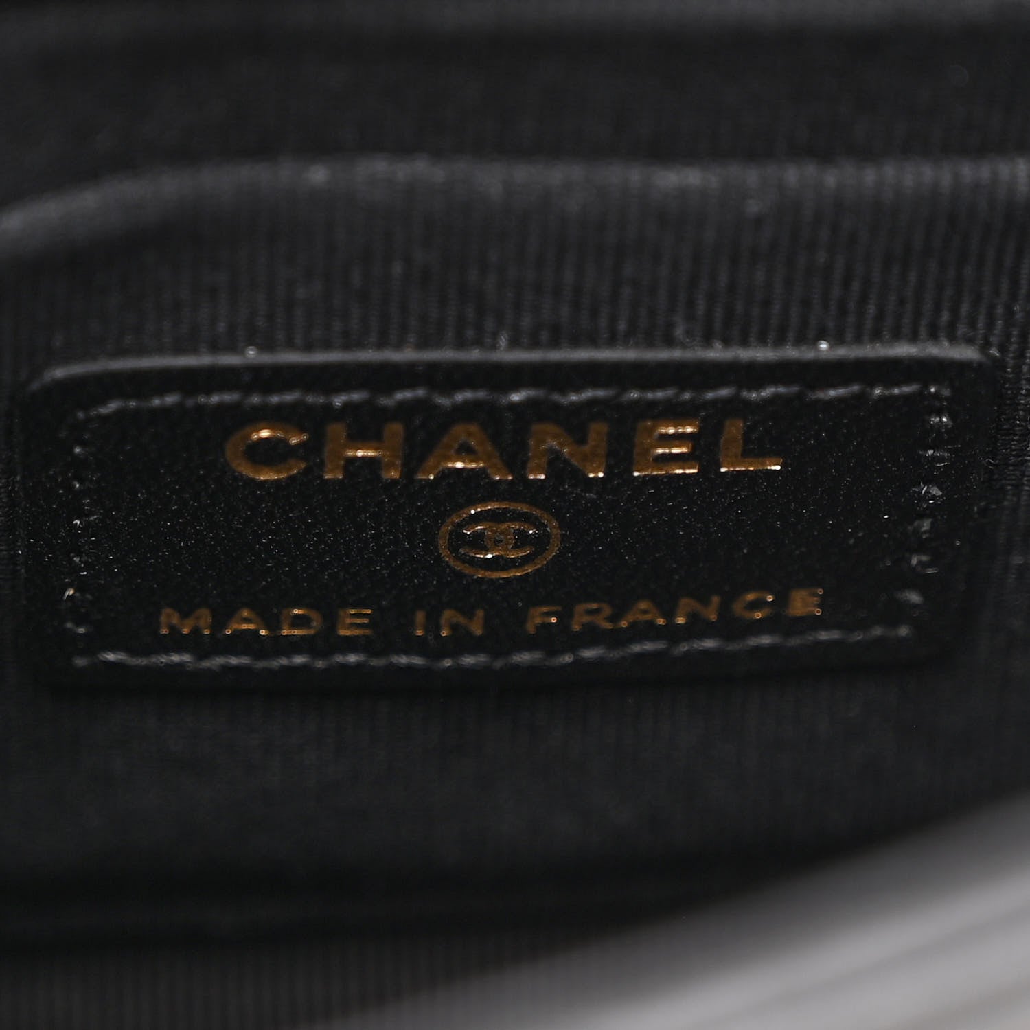 Chanel Lambskin Quilted Top Handle Flap Clutch With Chain Black 6 of 11