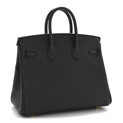 Hermes Togo Birkin 25 Plomb 3 of 11