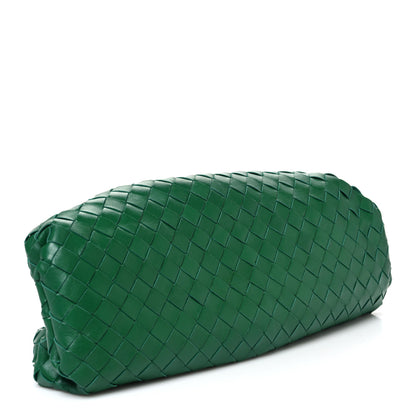 Bottega Veneta Nappa Maxi Intrecciato The Pouch Oversized Clutch Racing Green 4 of 10