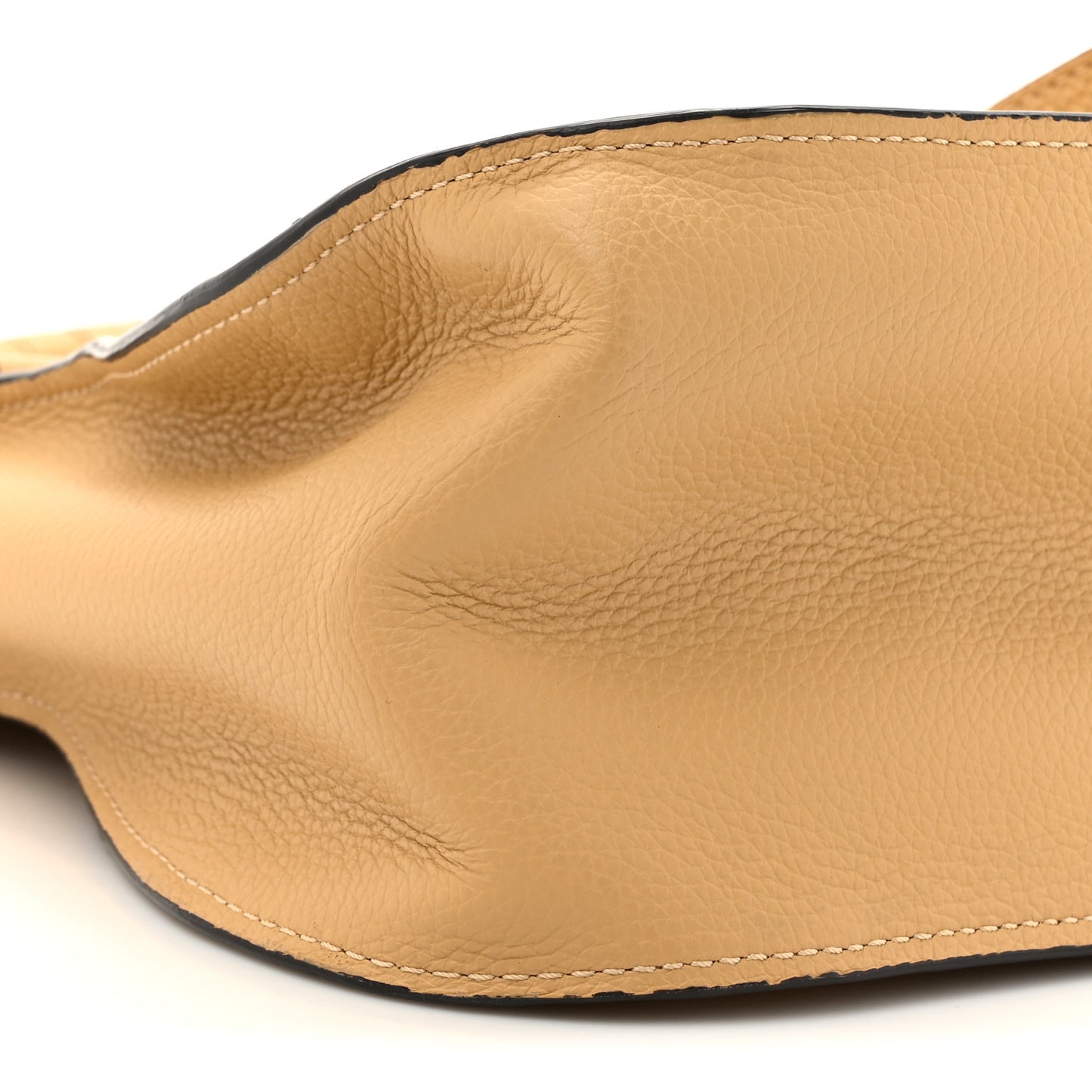 Calfskin Medium Marcie Satchel Light Tan