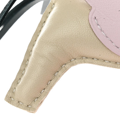 Hermes Milo Lambskin Grigri Rodeo Pegase Horse Bag Charm PM Nata Mauve Sylvestre Vert Cypress 5 of 7