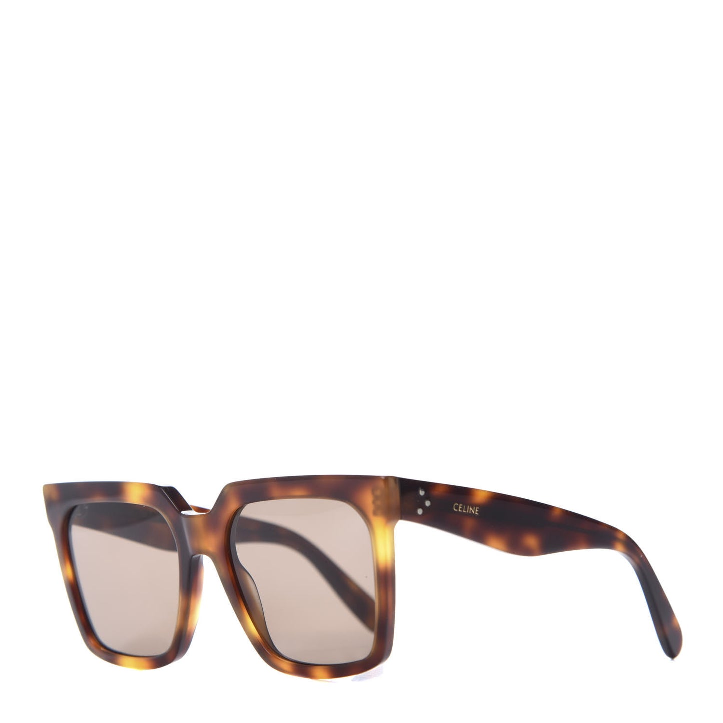 Acetate Polarized Square Sunglasses CL4055 Havana