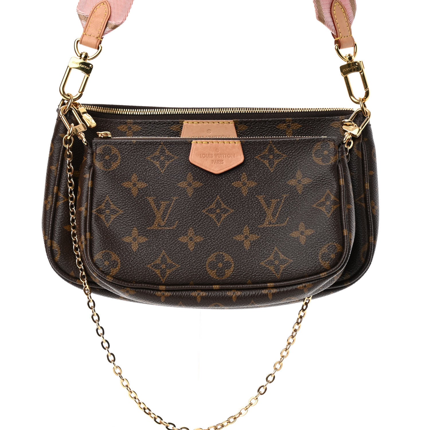 Louis Vuitton Monogram Multi Pochette Accessories Rose Clair 8 of 12