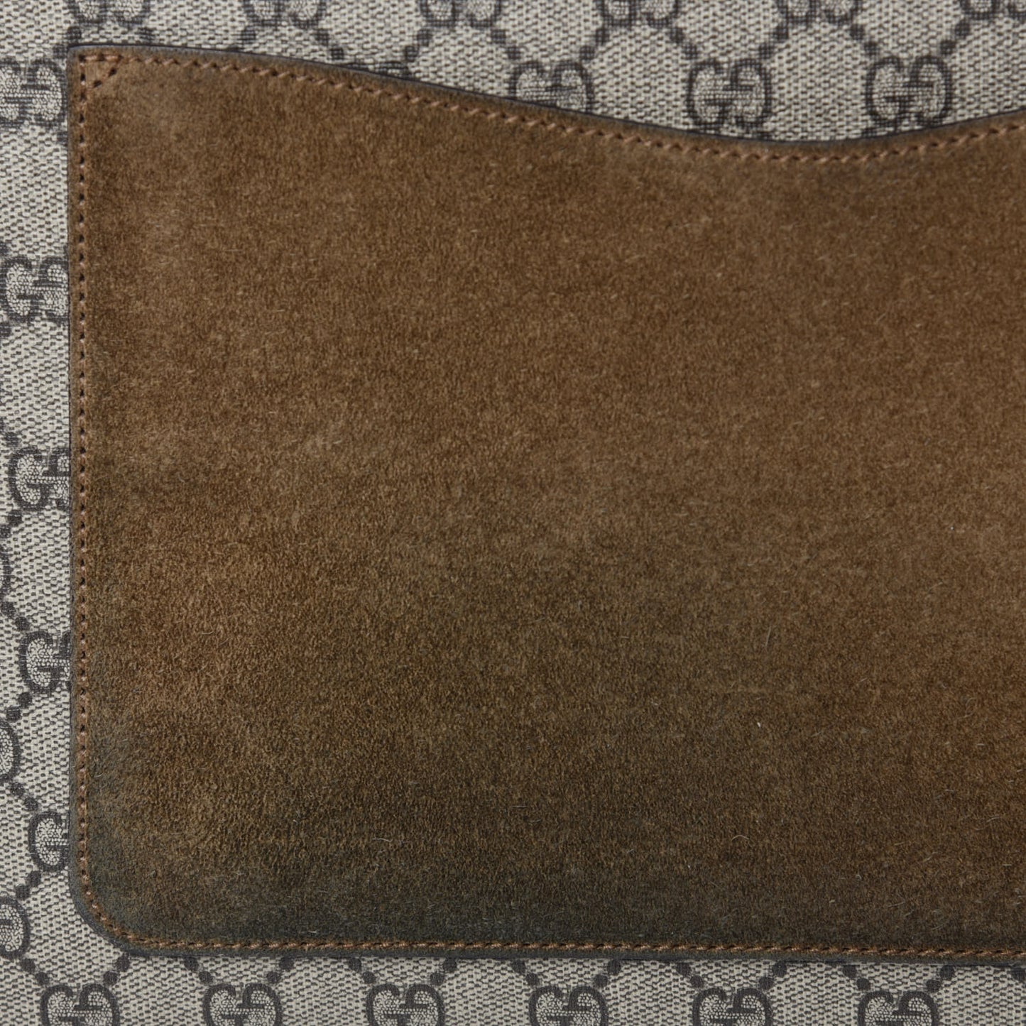 GG Supreme Monogram Medium Dionysus Shoulder Bag Taupe