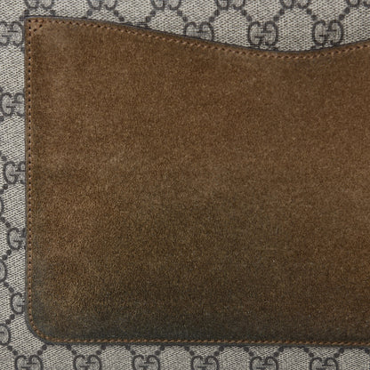 Gucci GG Supreme Monogram Medium Dionysus Shoulder Bag Taupe 10 of 16