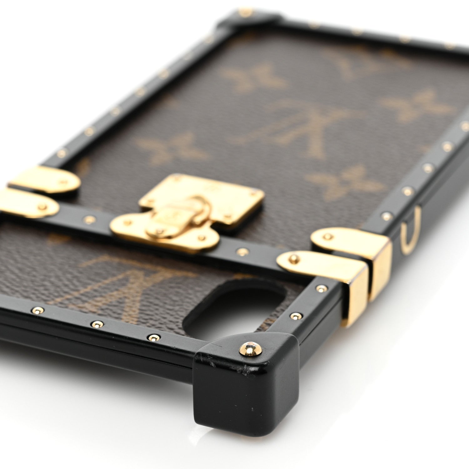 Louis Vuitton Monogram Eye Trunk With Strap iPhone X XS Case 9 of 10