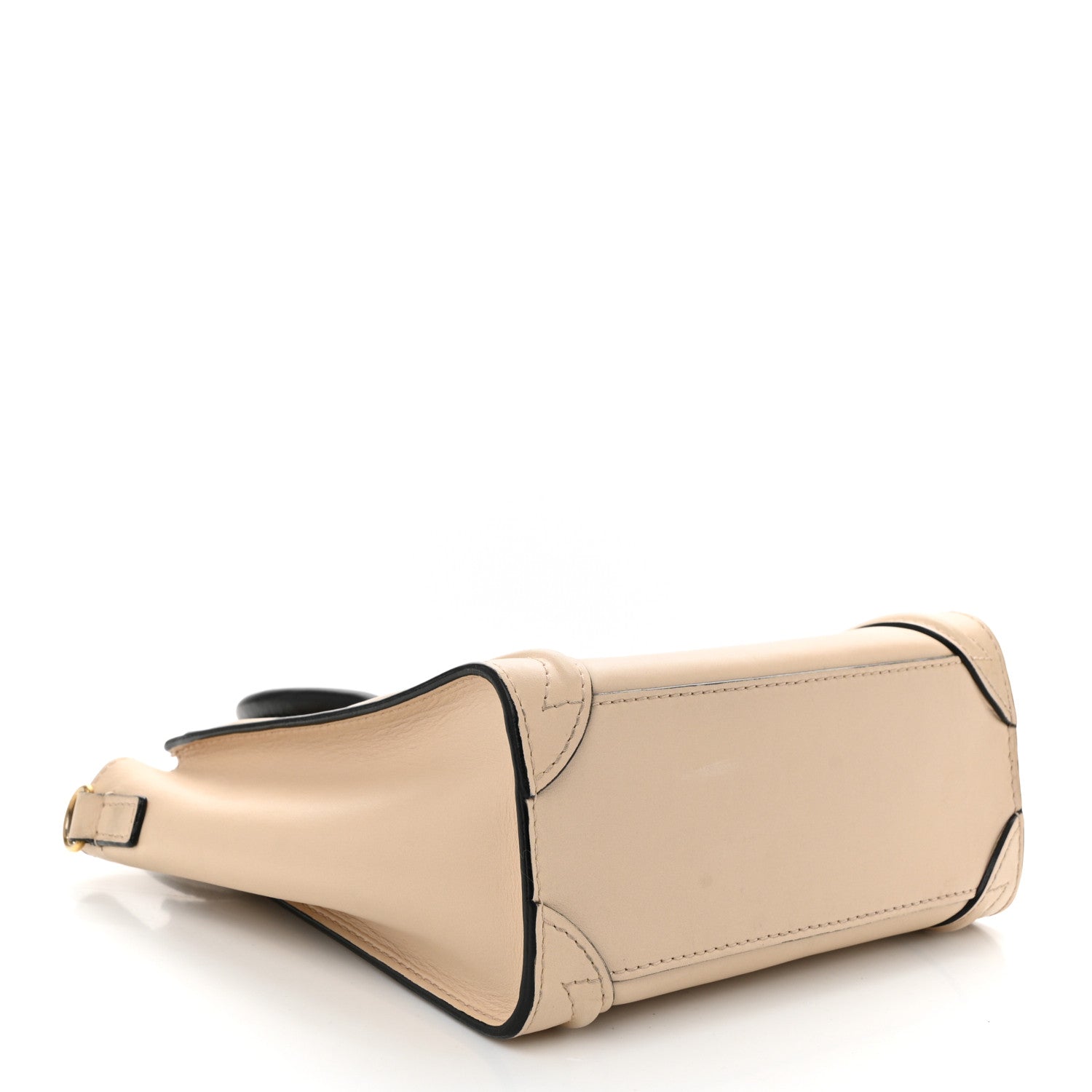 Celine Smooth Calfskin Nano Luggage Powder Black 4 of 10