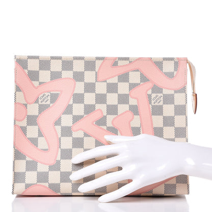 Louis Vuitton Damier Azur Tahitienne Toiletry Pouch 26 2 of 8