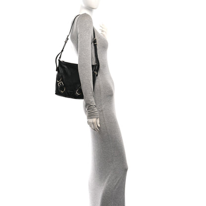 Givenchy Calfskin Small Voyou Bag Black 2 of 10