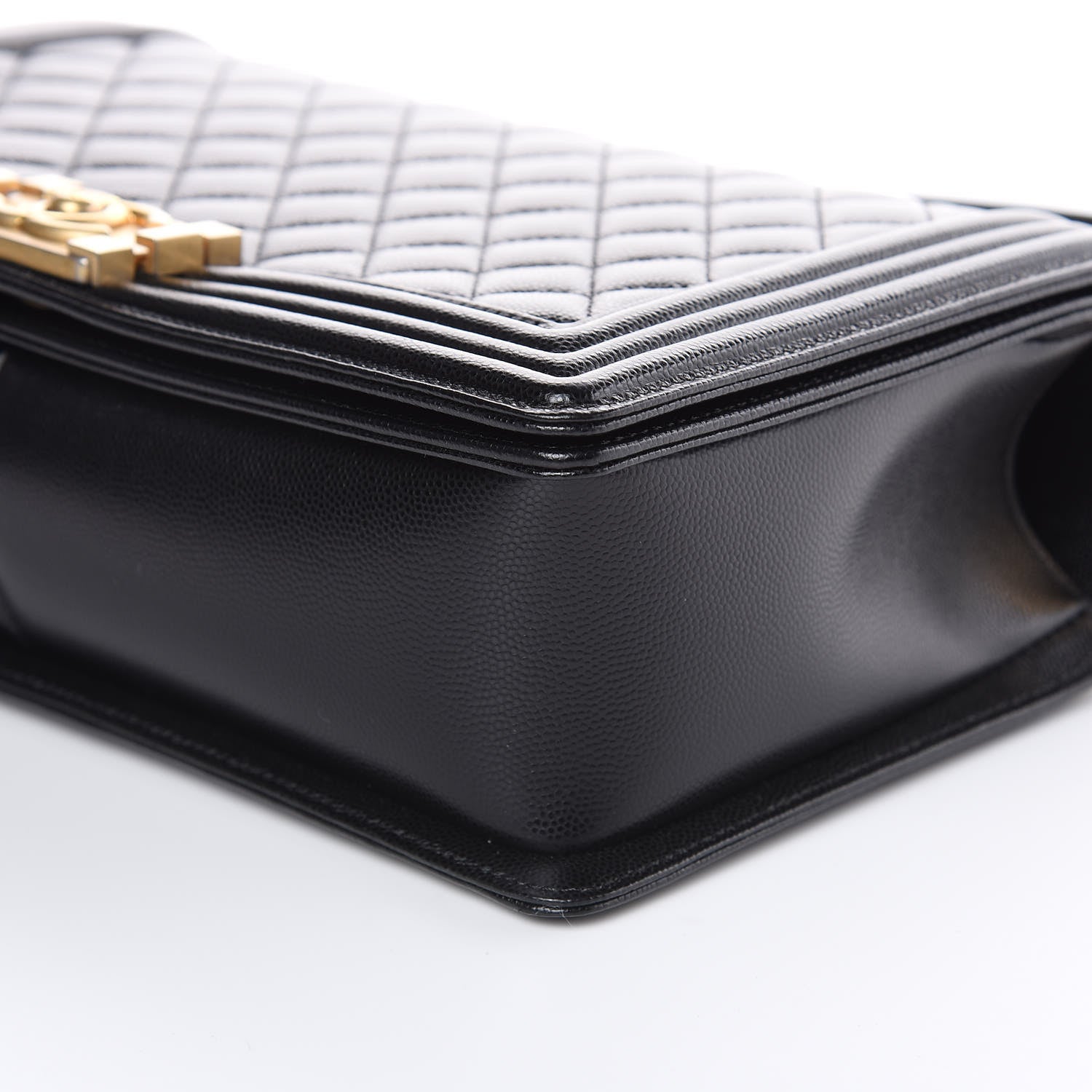 Chanel Caviar Quilted New Medium Boy Flap Black 9 of 11