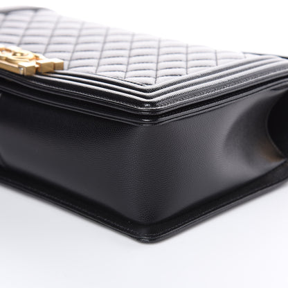 Chanel Caviar Quilted New Medium Boy Flap Black 9 of 11