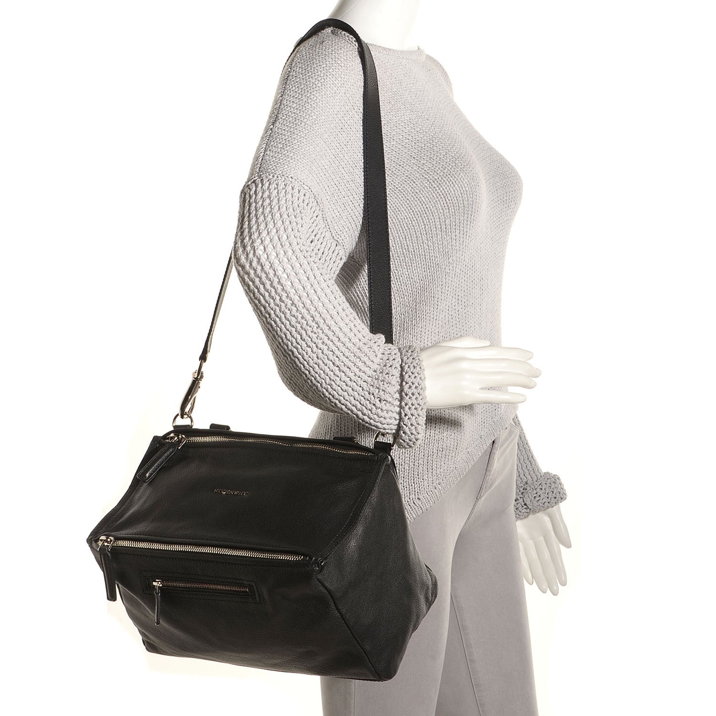 Sugar Goatskin Medium Pandora Black