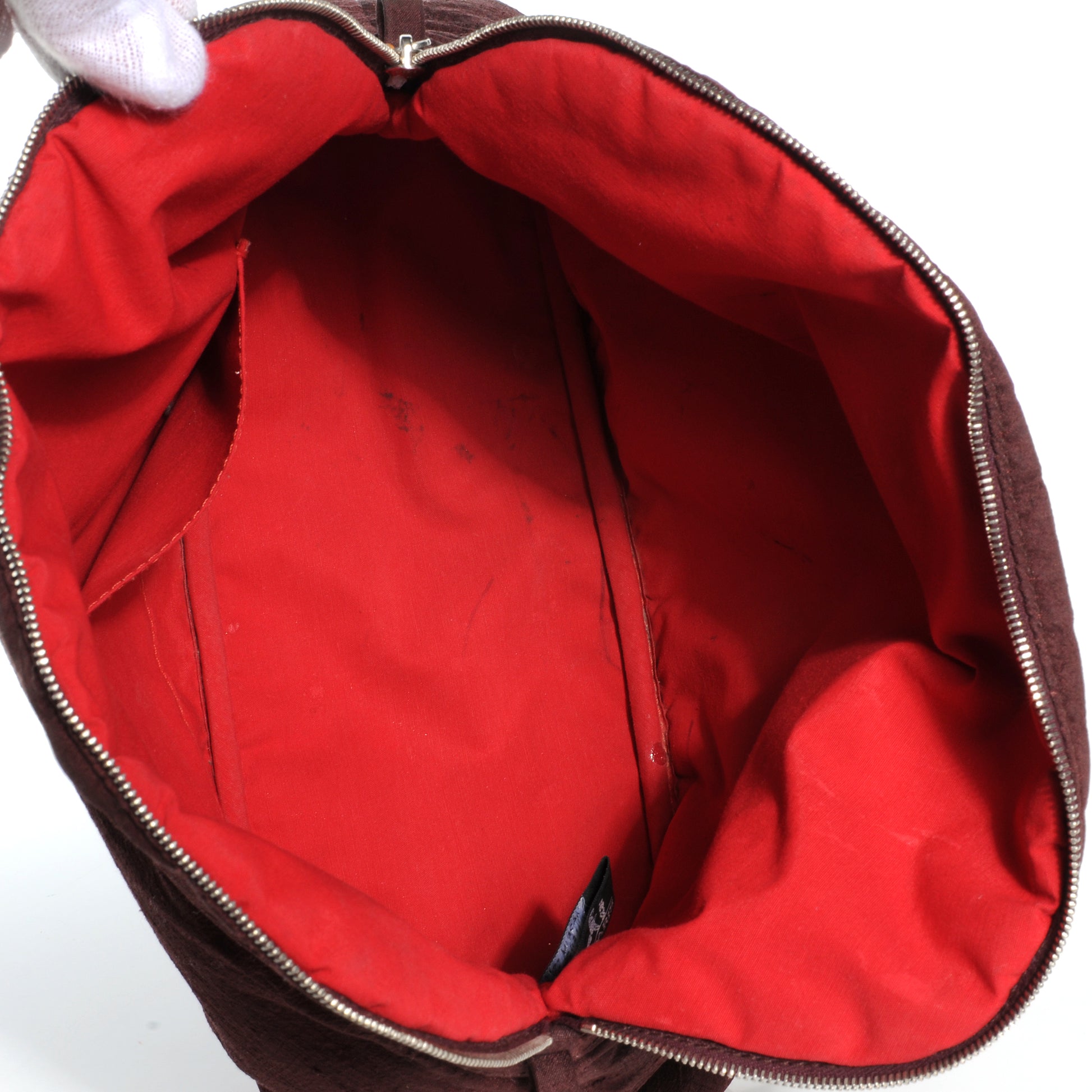 Hermes Silk Bolide Trousse De Voyage Cosmetic Case 7 of 7