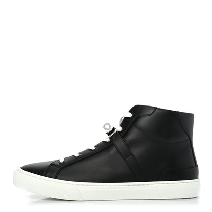 Hermes Calfskin Mens Daydream Sneakers 43.5 Black 1 of 9