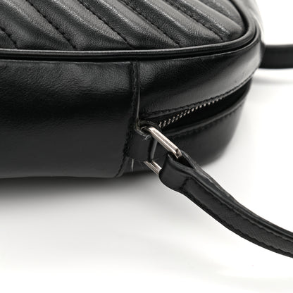 Saint Laurent Calfskin Matelasse Monogram Lou Camera Bag Black 10 of 10
