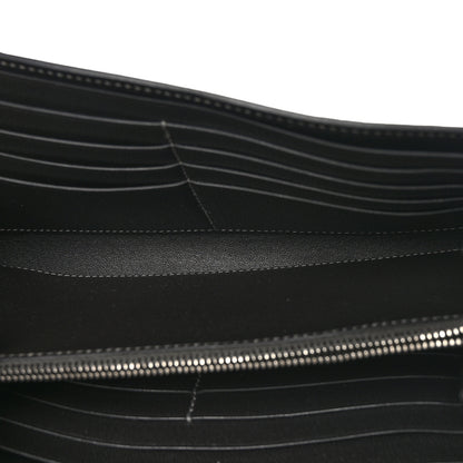 Hermes Shiny Alligator Constance Long Wallet Graphite 6 of 11