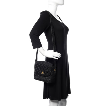 Chanel Caviar Quilted Flap Shoulder Bag Black 3 of 12