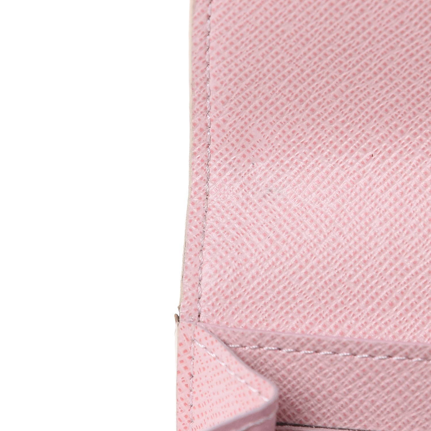 Louis Vuitton Damier Azur Rosalie Coin Purse Rose Ballerine 7 of 13