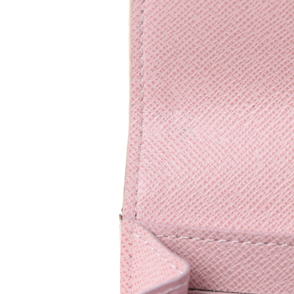 Louis Vuitton Damier Azur Rosalie Coin Purse Rose Ballerine 7 of 13