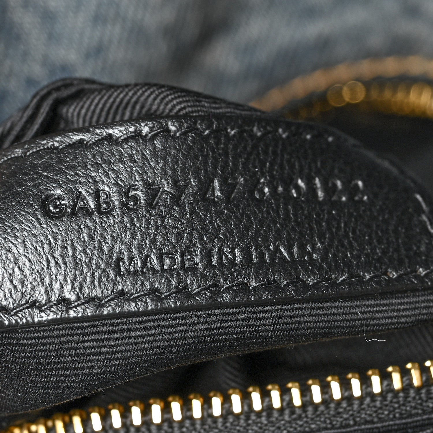 Saint Laurent Denim Quilted Small Loulou Puffer Monogram Chain Satchel Blue Cinnamon 7 of 10