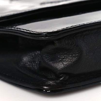 Chanel Patent Timeless CC Wallet On Chain WOC Black 8 of 11