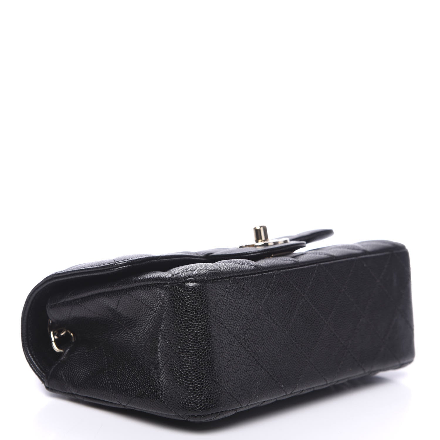 Chanel Caviar Quilted Mini Rectangular Flap Black 3 of 12