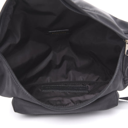 Balenciaga Sport Nylon Logo Embroidered Wheel Beltpack Black 4 of 9