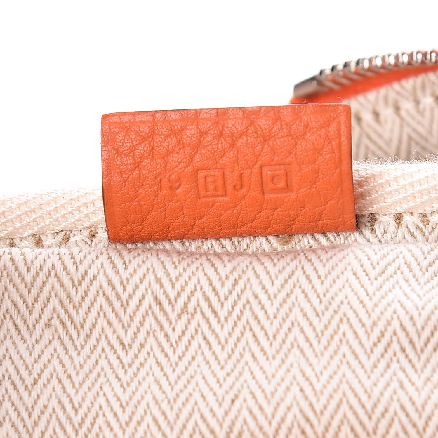 Hermes Taurillon Clemence Victoria II 35 Orange 7 of 10
