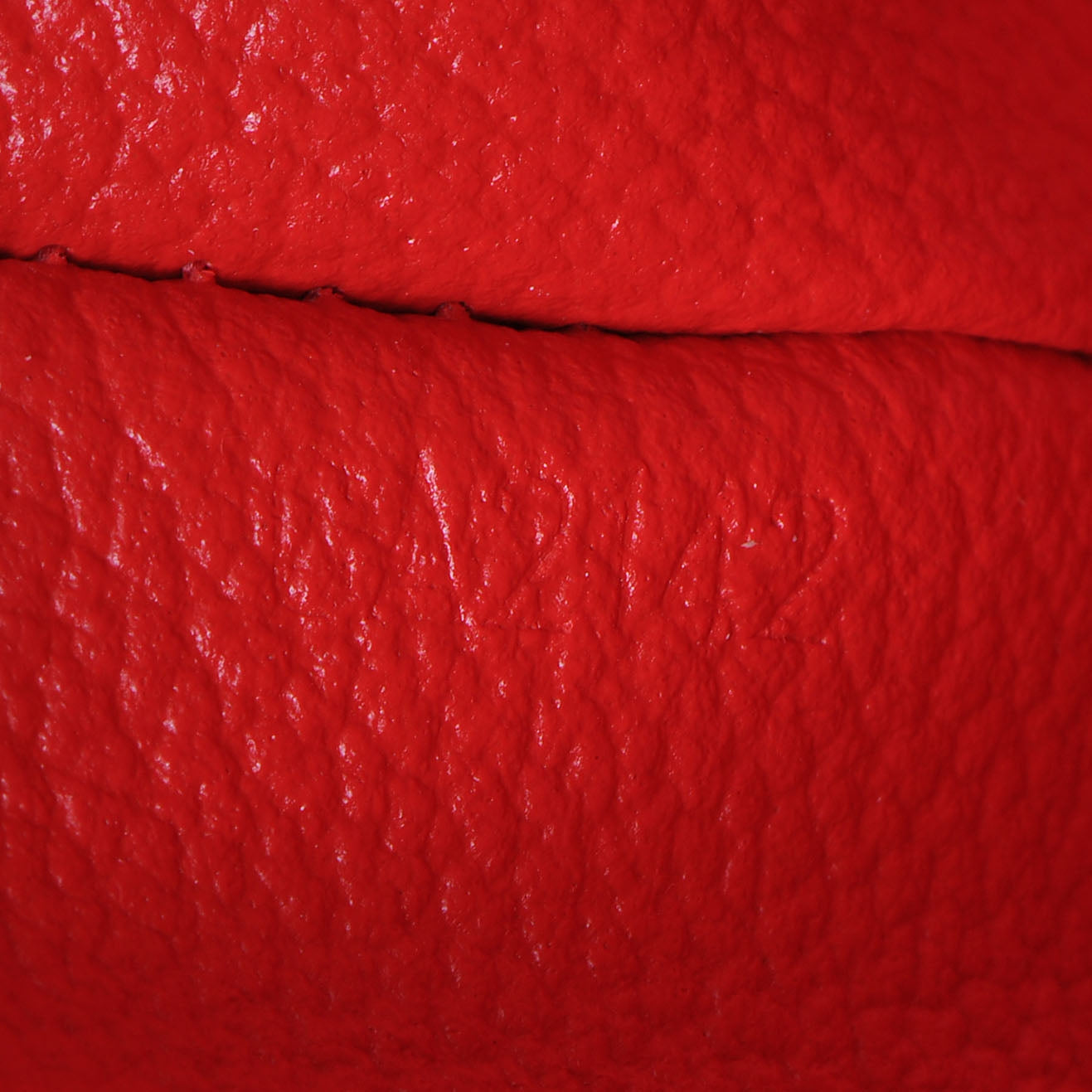 Monogram Kusama Pumpkin Dots Cosmetic Pouch Red