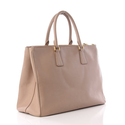 Prada Saffiano Large Galleria Double Zip Tote Cammeo 2 of 8