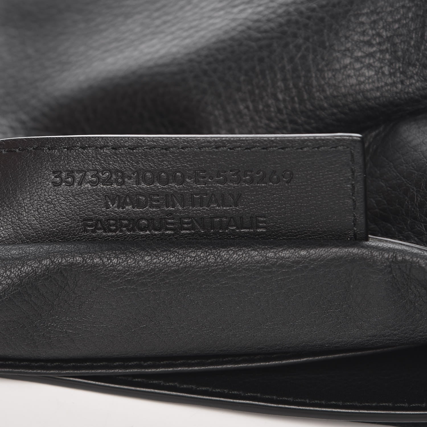 Balenciaga Veau Papier Sight Clutch Black 7 of 14