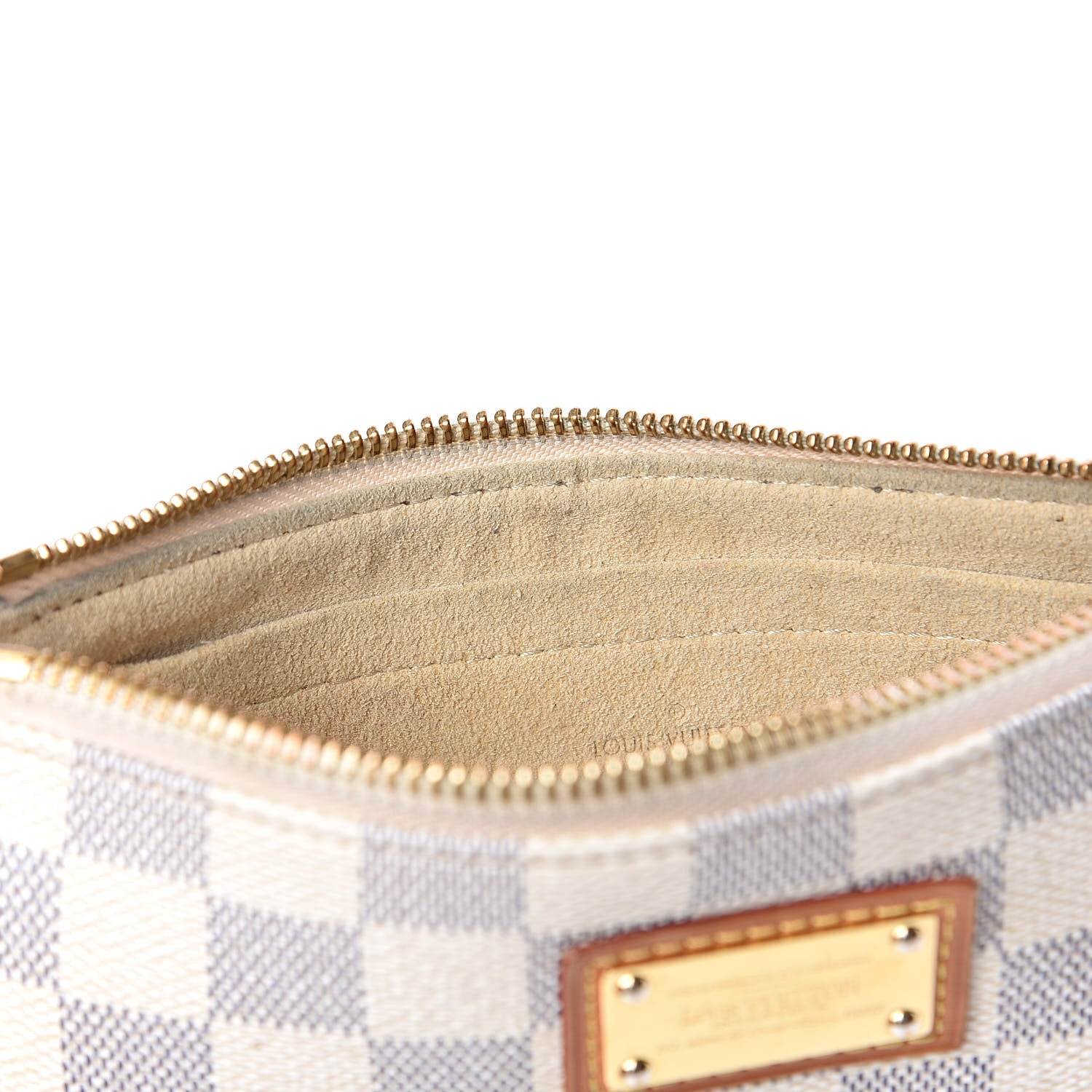 Louis Vuitton Damier Azur Pochette Milla MM 7 of 13
