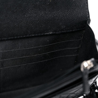 Chanel Caviar Quilted My Everything Wallet On Chain WOC Black 14 of 25