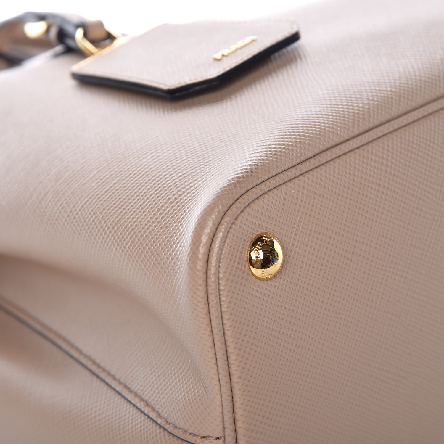 Prada Saffiano Cuir Medium Double Bag Cammeo 9 of 12
