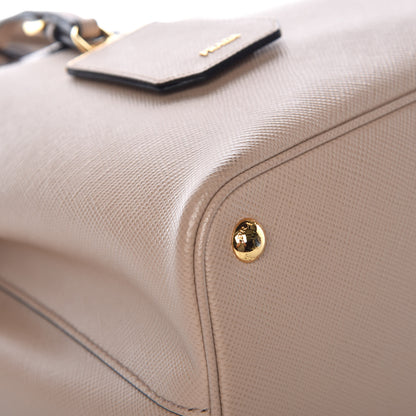 Prada Saffiano Cuir Medium Double Bag Cammeo 9 of 12