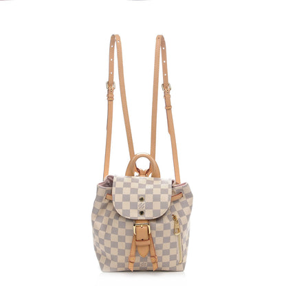 Louis Vuitton Damier Azur Sperone BB Backpack 1 of 6