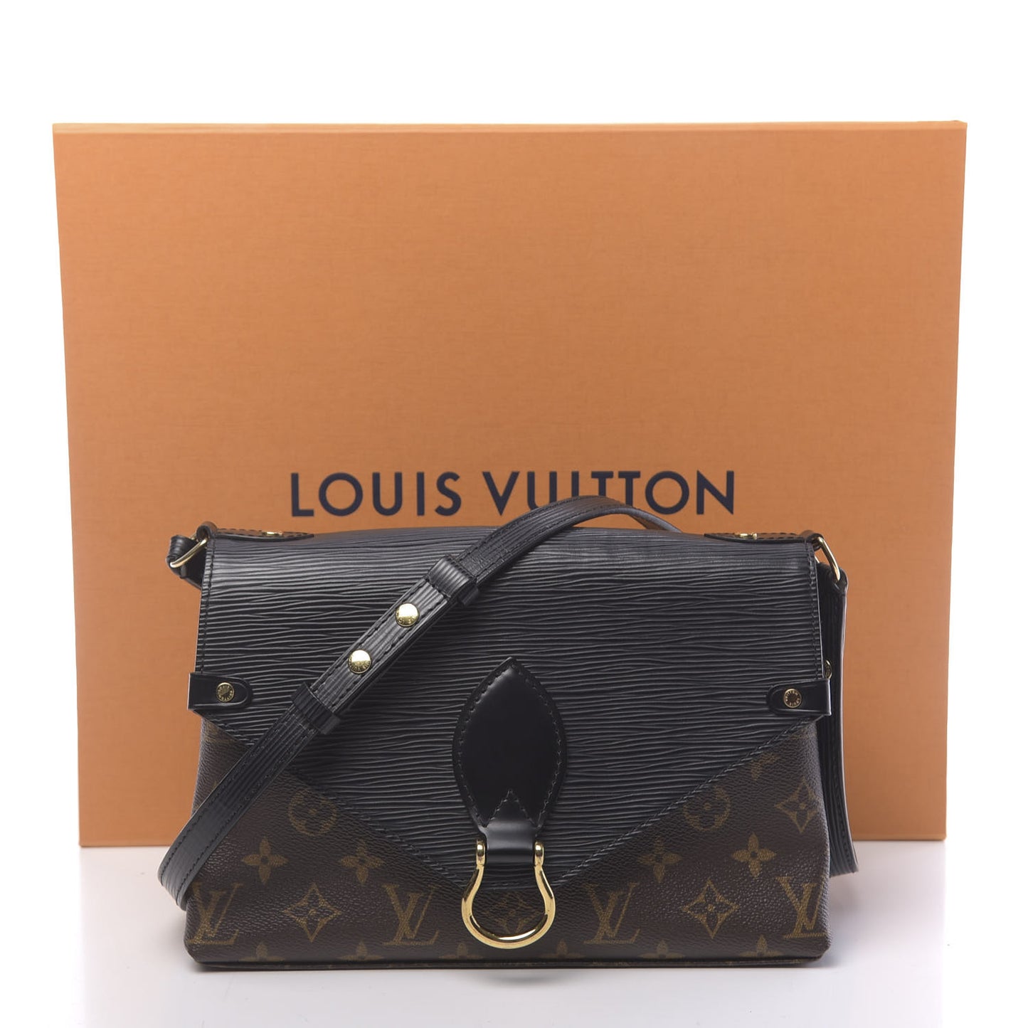 Epi Monogram Saint Michel Black