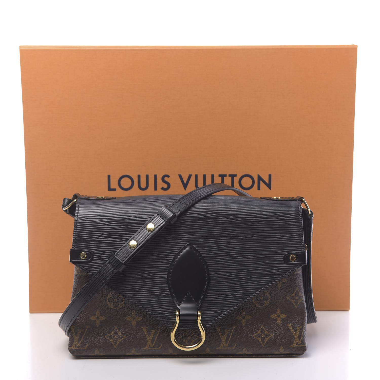 Louis Vuitton Epi Monogram Saint Michel Black 14 of 14
