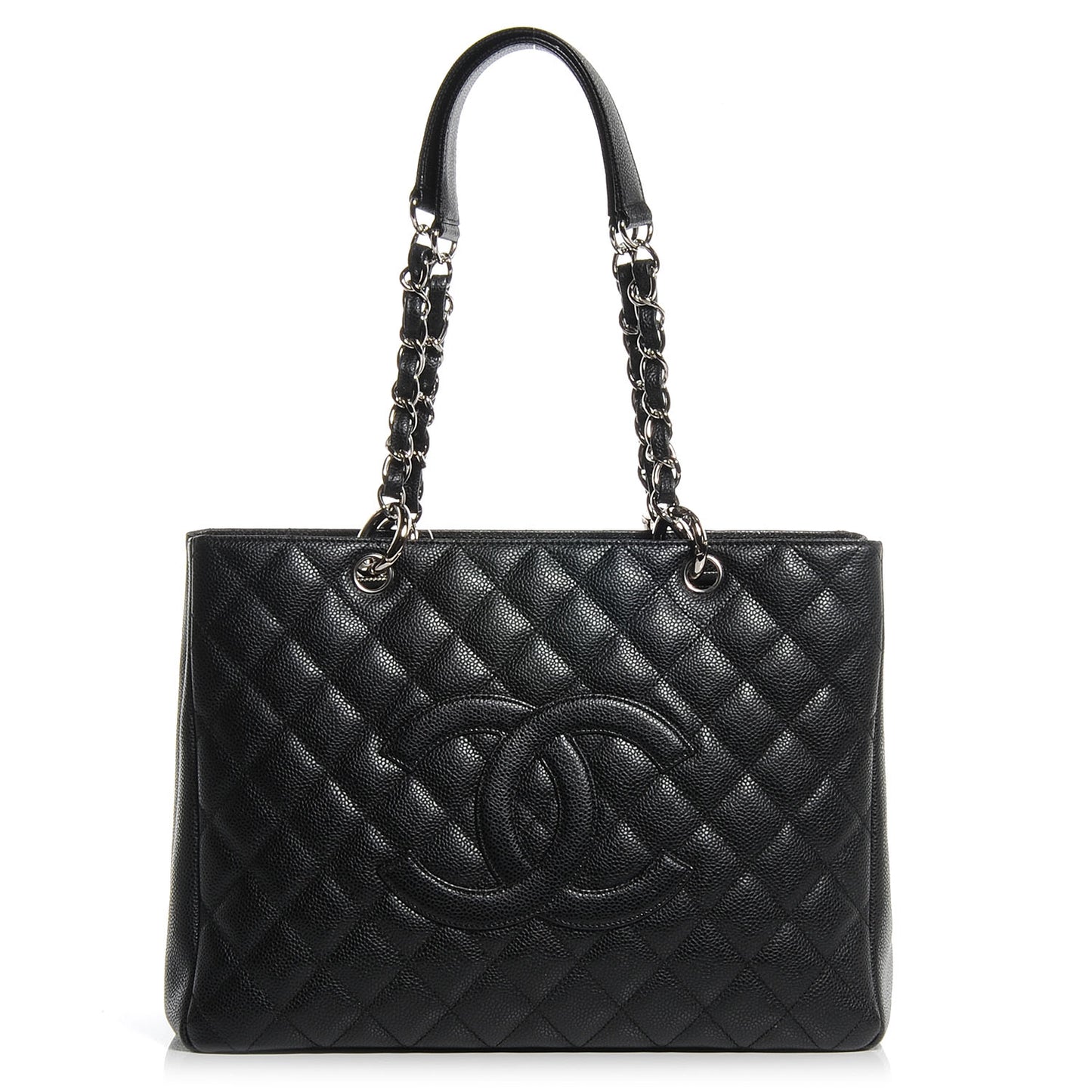 Caviar Grand Shopping Tote GST Black