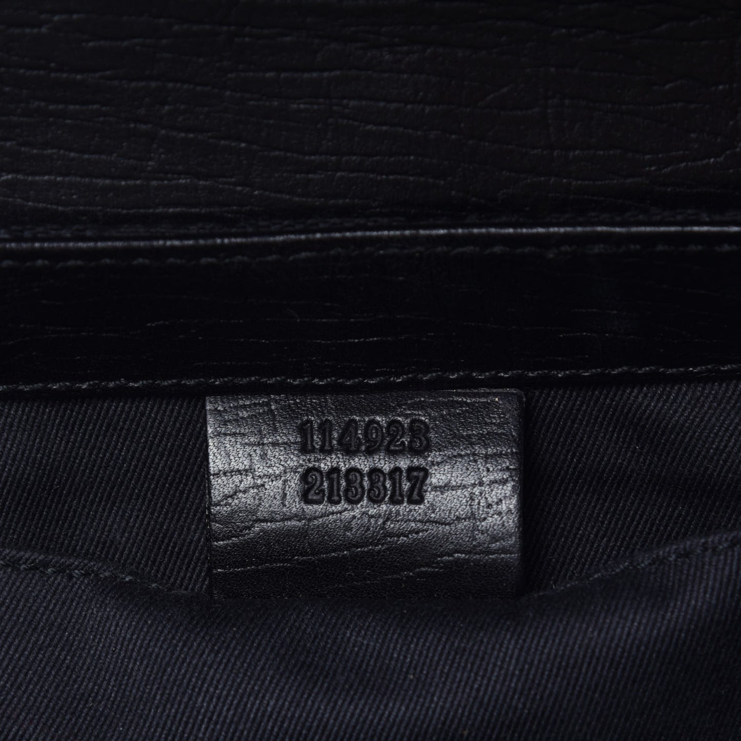 Monogram Horsebit Chain Clutch Black