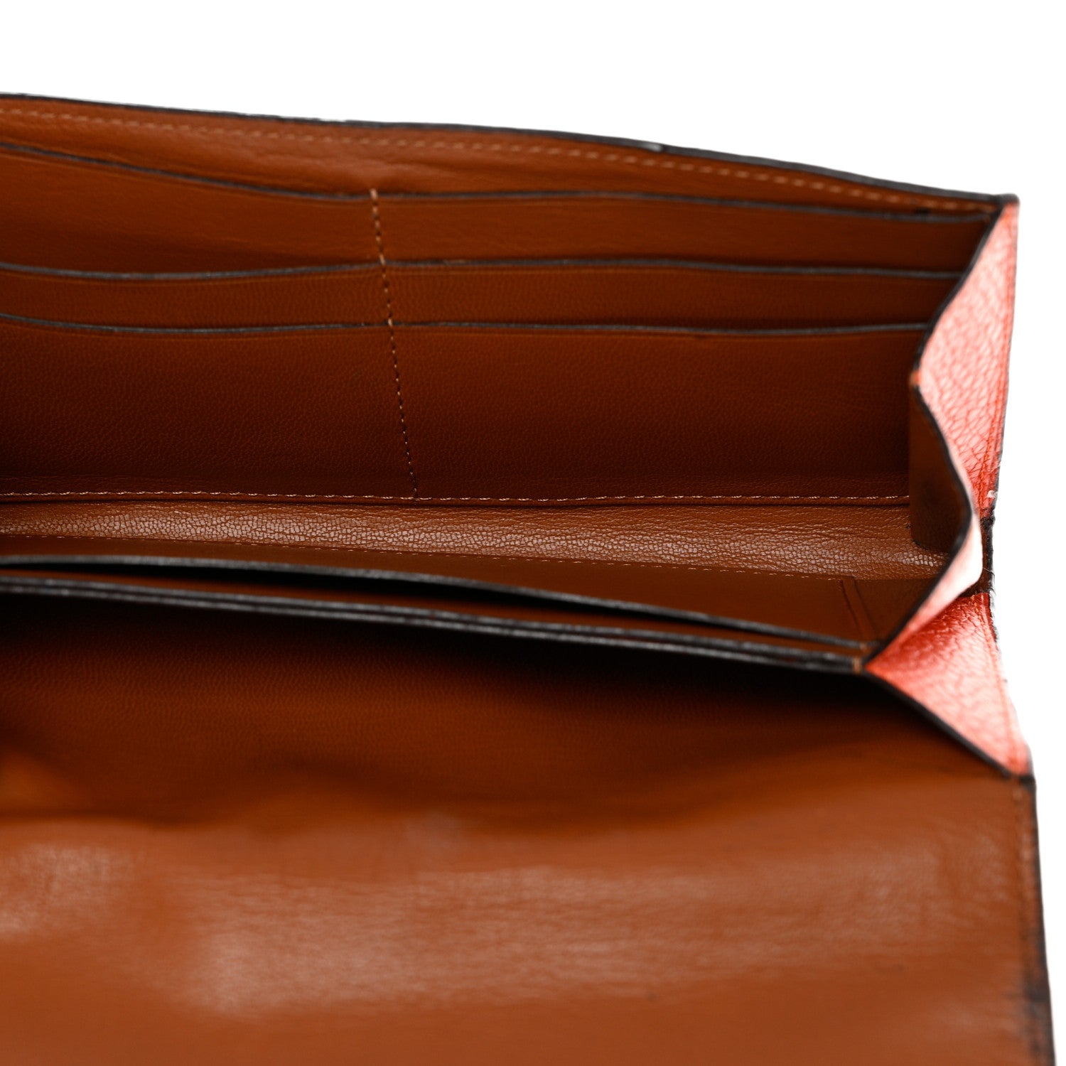 Louis Vuitton Taurillon Vivienne LV Long Wallet Clementine 6 of 12