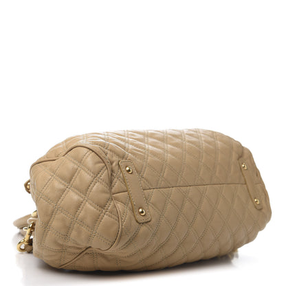 Marc Jacobs Calfskin Quilted Stam Camel 5 of 11
