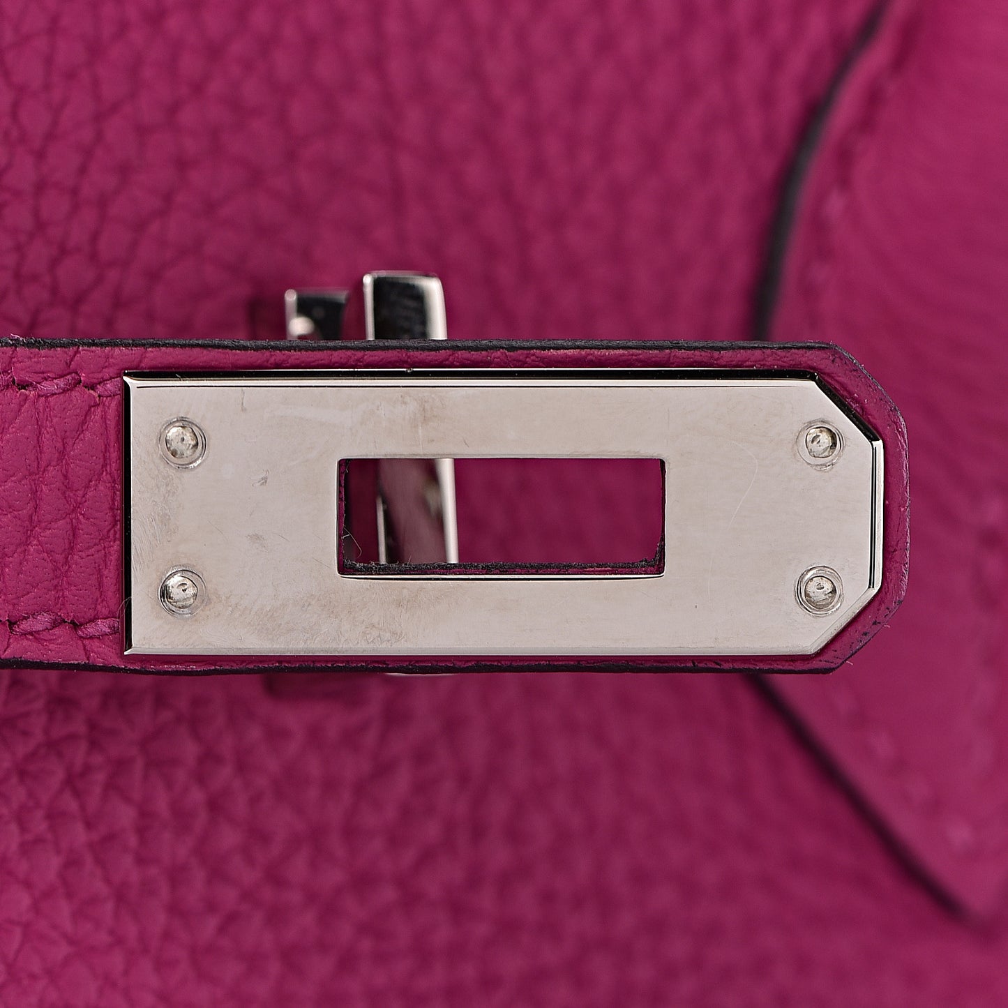 Togo Birkin 25 Rose Pourpre