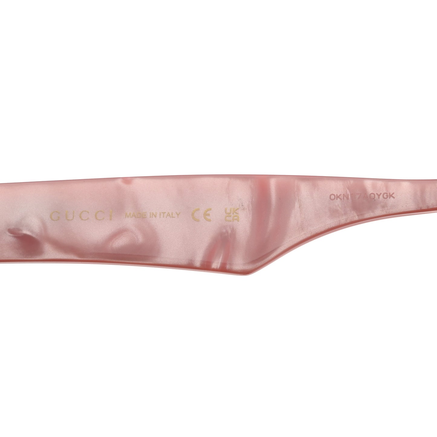 Rectangle 52mm Frame Sunglasses GG0998/S Black Pink