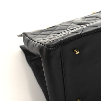 Chanel Lambskin Quilted Timeless CC Tote Black 10 of 14